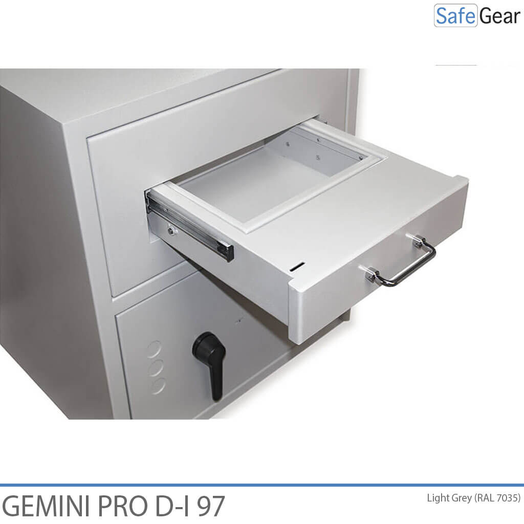 Gemini Pro D-I 97 Bedobószéf (119 L) - Betörésvizsgálati Fokozat D-I - Kódzár 9 felhasználói kóddal