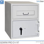 Gemini Pro D-I 97 Bedobószéf (119 L) - Betörésvizsgálati Fokozat D-I - kulcszár