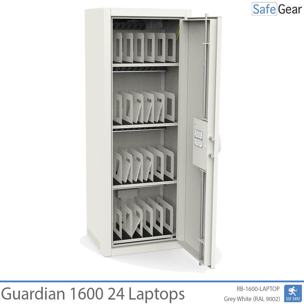 Guardian 1600 - 24 töltő laptophoz - SSF 3492 szerinti betörésállósági vizsgálat