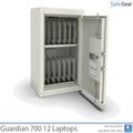 Guardian 700 - 12 töltő laptophoz - SSF 3492 szerinti betörésállósági vizsgálat