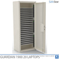 Guardian 1900 – 20 laptop töltési lehetőséggel – Betörésállósági vizsgálat SSF 3494