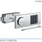 Kaba Combi B90 kombinációs zár széfhez, vésznyitó kulccsal