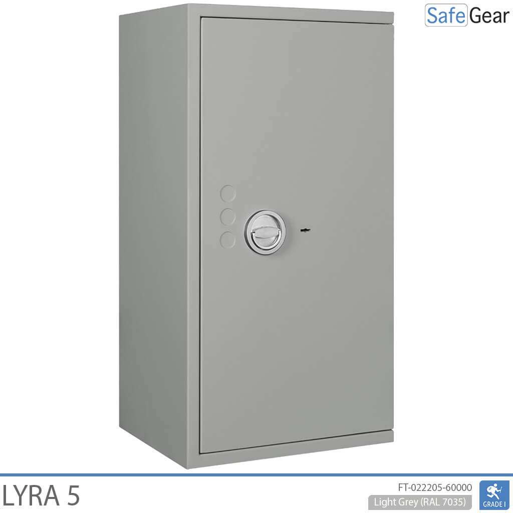Lyra 5 – biztonsági Széf (109 liter) – betörésállósági teszt Fokozat 1