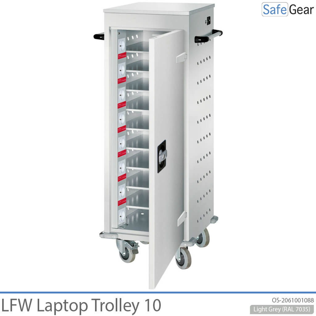 LFW laptoptroli - 10 töltő laptophoz