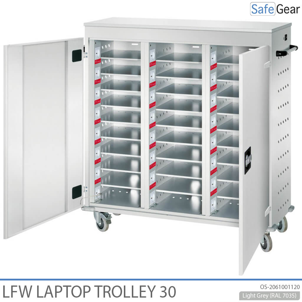 LFW laptoptroli - 30 töltő laptophoz