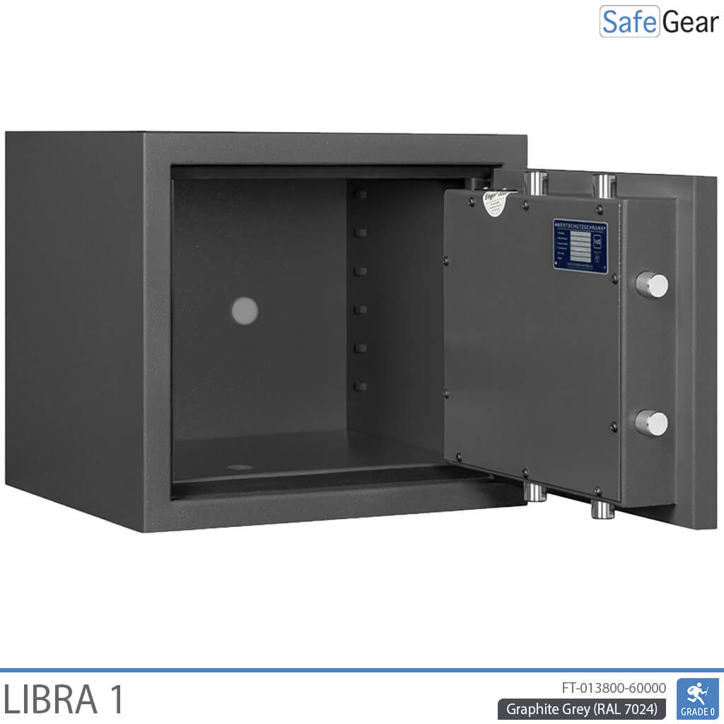 Libra 1 – Biztonsági széf (46 liter) – Betörésállósági teszt Fokozat 0