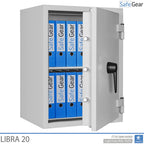 Libra 20 – Biztonsági széf (142 liter) – Betörésvizsgálati 0. fokozat