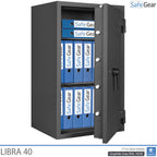 Libra 40 – Biztonsági széf (180 liter) – Betörésállósági teszt: 0. fokozat