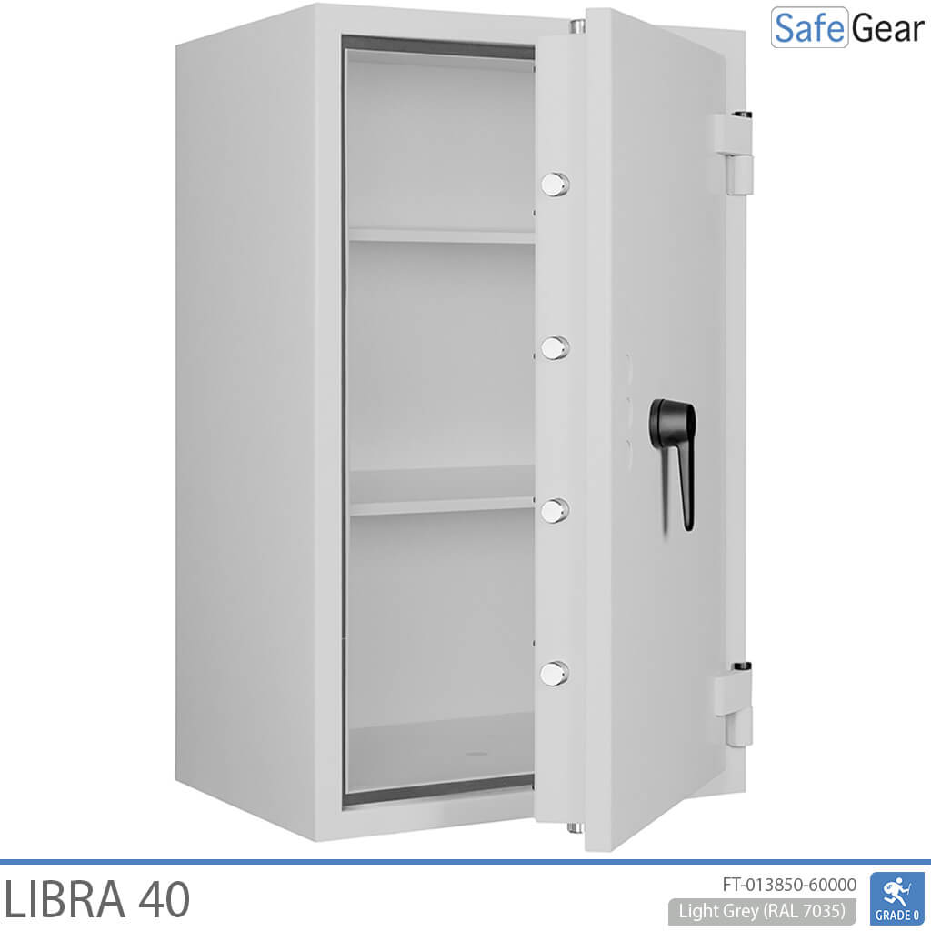 Libra 40 – Biztonsági széf (180 liter) – Betörésállósági teszt: 0. fokozat