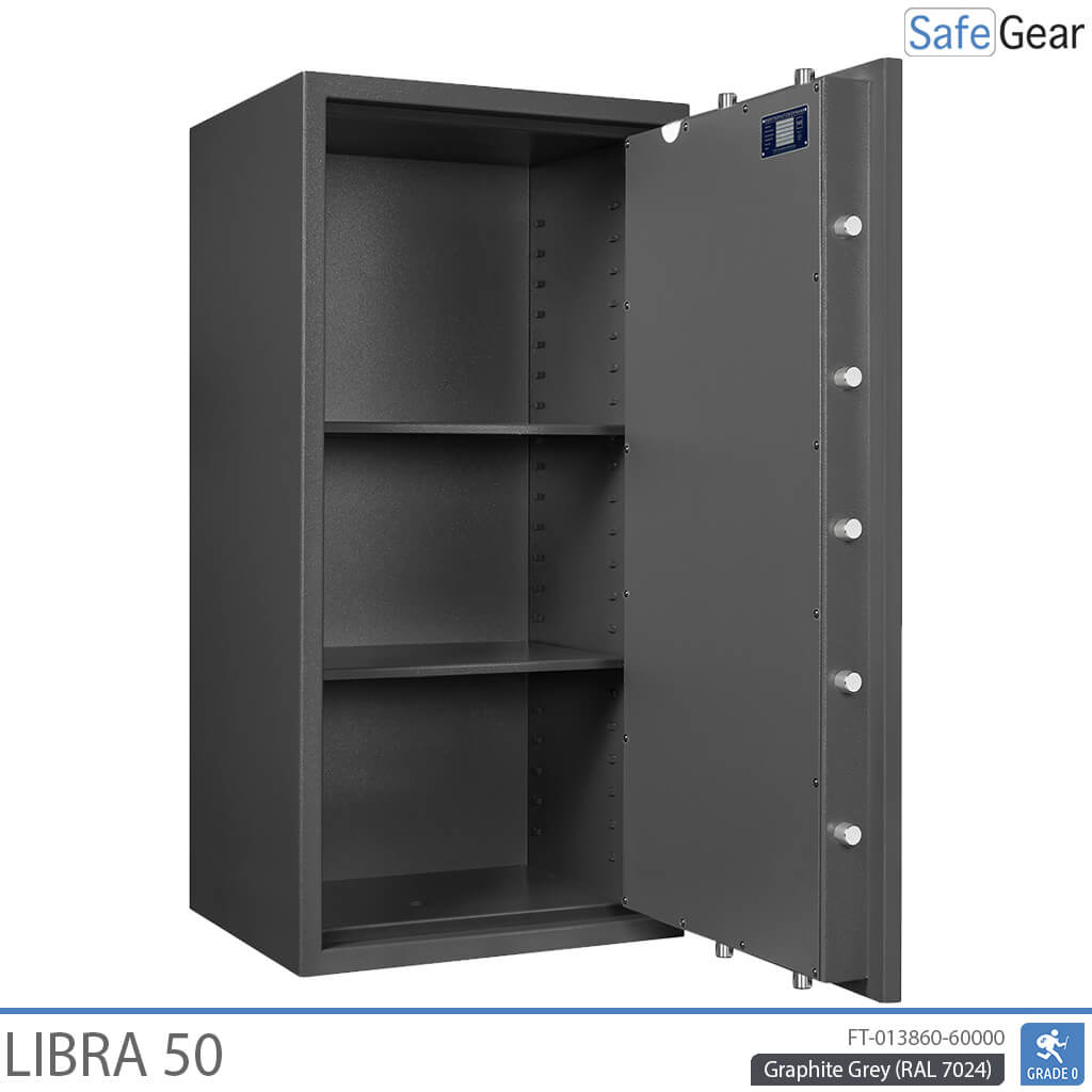 Libra 50 – Biztonsági széf (219 liter) – Betörésállósági vizsgálati Fokozat 0