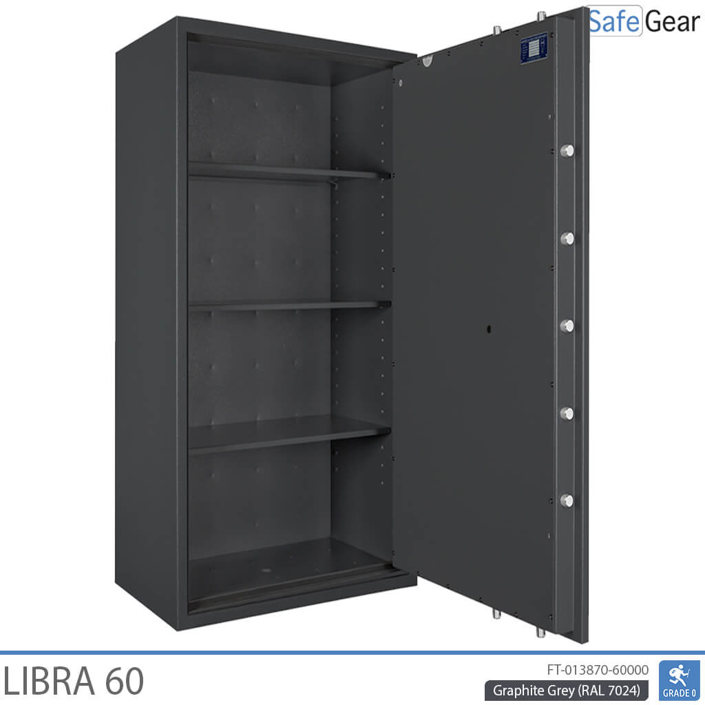 Libra 60 – Biztonsági széf (431 liter) – Betörésállósági vizsgálati Fokozat 0