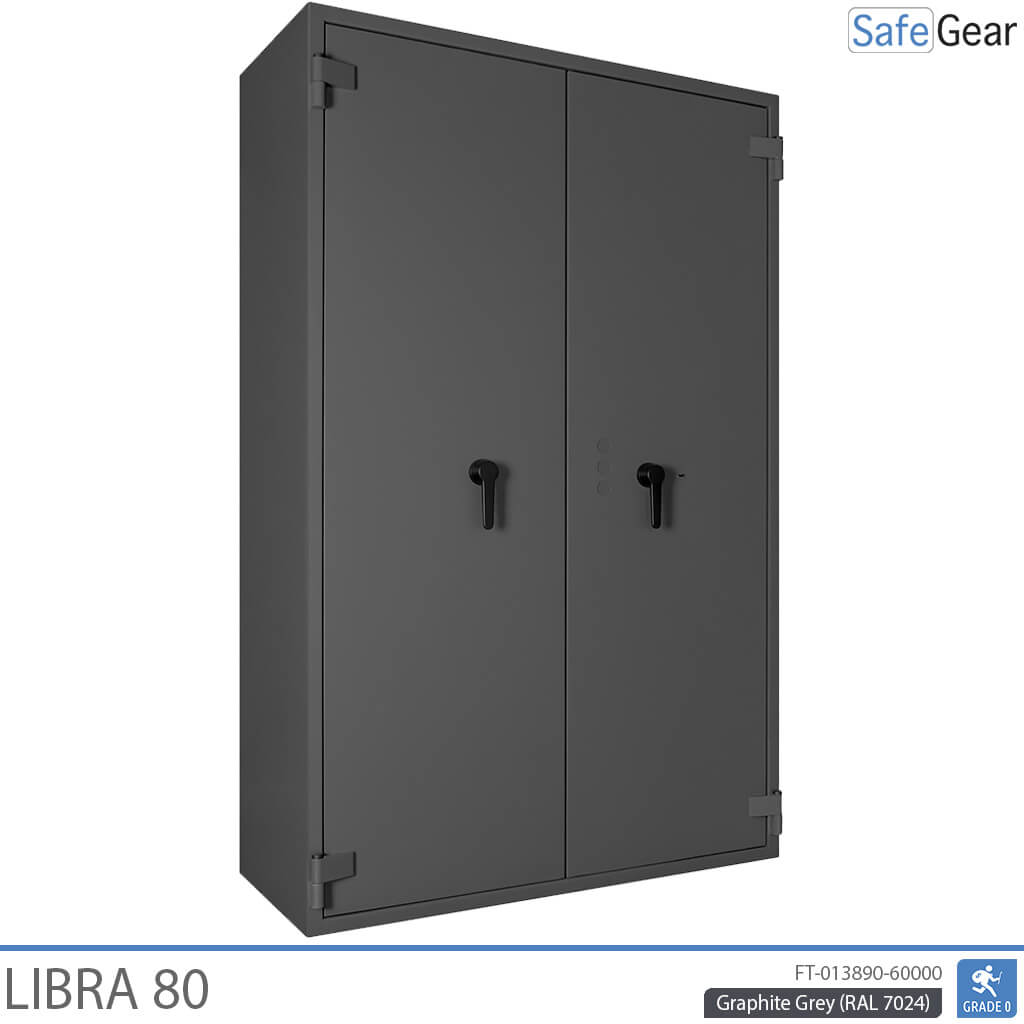 Libra 80 – Biztonsági széf (859 liter) – Betörésállósági teszt: 0. fokozat