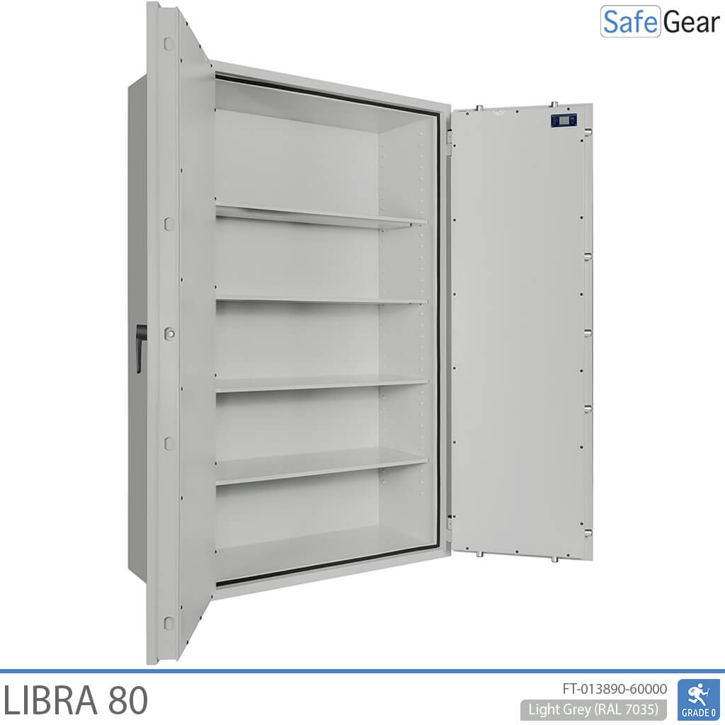 Libra 80 – Biztonsági széf (859 liter) – Betörésállósági teszt: 0. fokozat