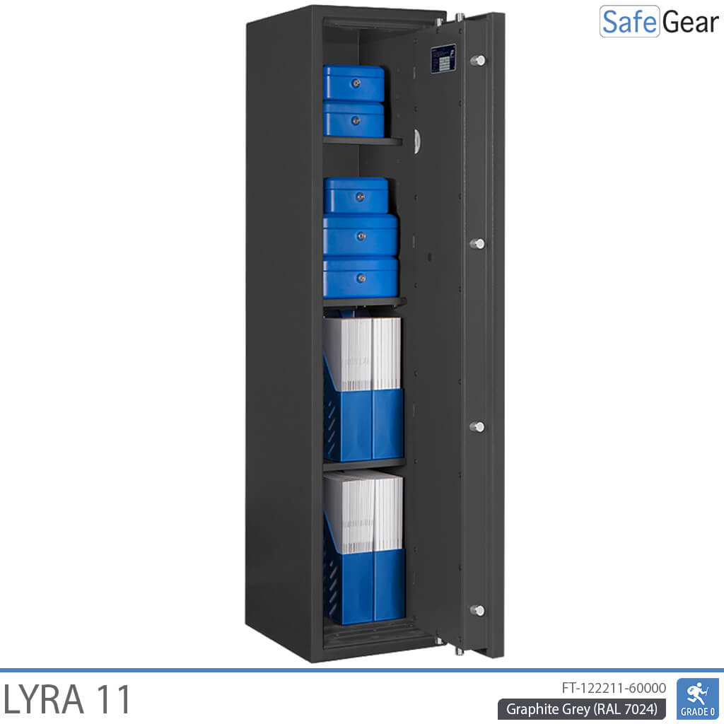 Lyra 11 – biztonsági Széf (125 liter) – betörésállósági teszt Fokozat 0