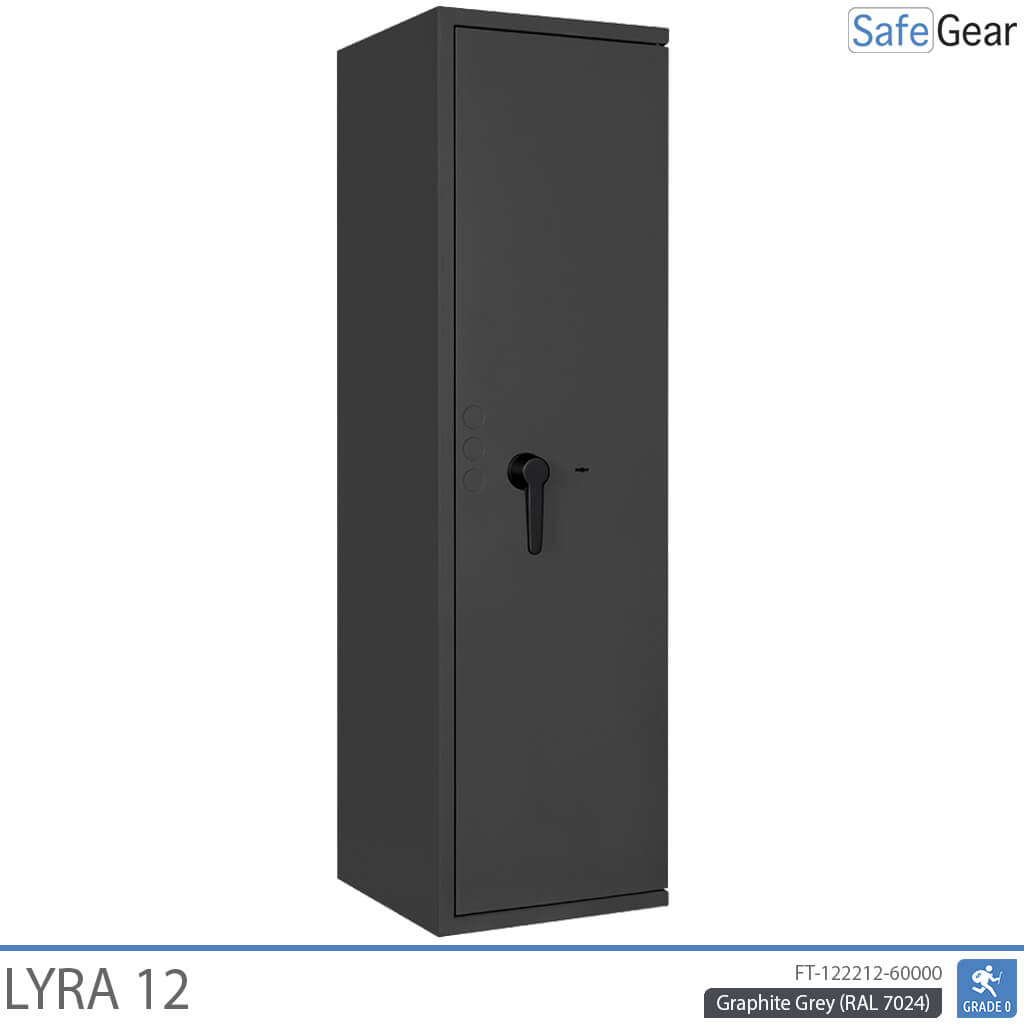 Lyra 12 – biztonsági Széf (154 liter) – betörésállósági teszt Fokozat 0