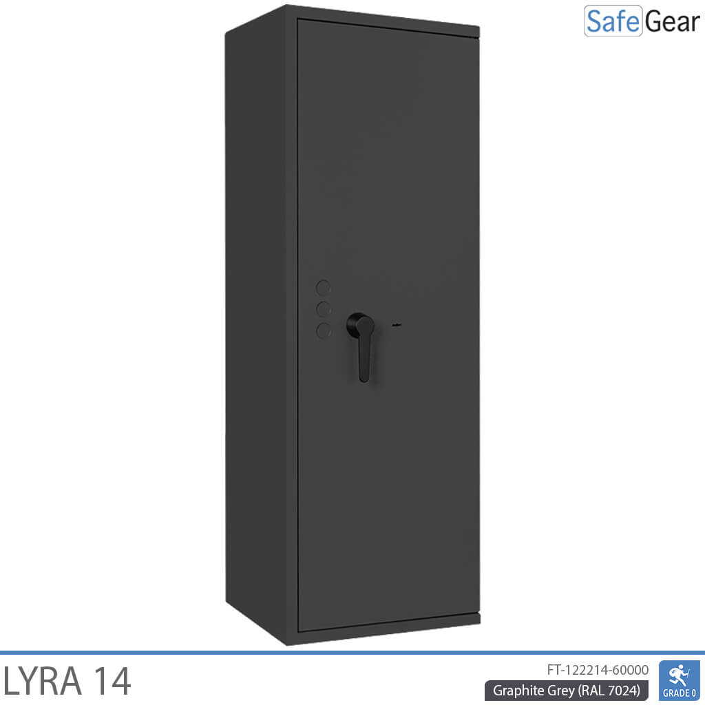 Lyra 14 – biztonsági Széf (165 liter) – betörésállósági teszt Fokozat 0