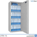 Lyra 16 – biztonsági Széf (251 liter) – betörésállósági teszt Fokozat 1
