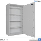Lyra 18 – biztonsági Széf (341 liter) – betörésállósági teszt Fokozat 0