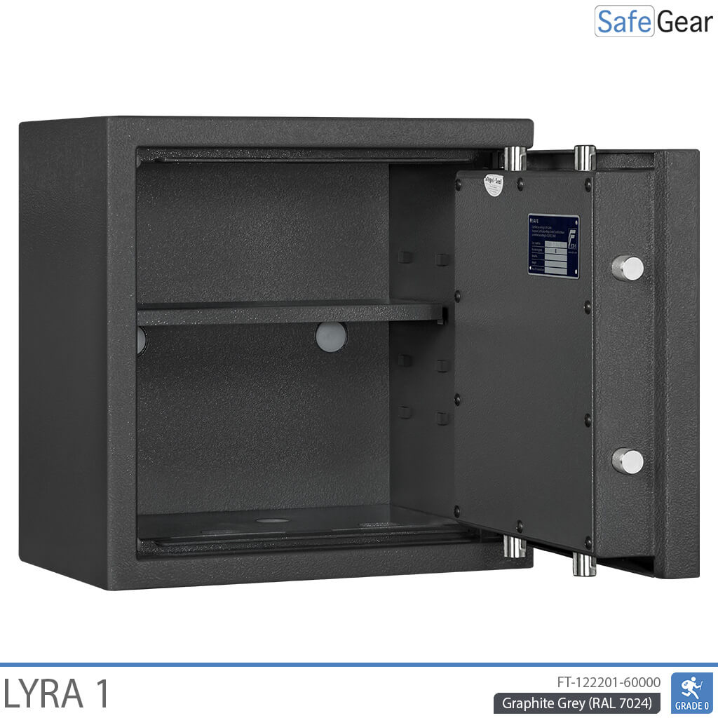 Lyra 0 – Széf (8 liter) – Betörésállósági teszt Fokozat 0