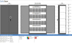 Zeus 24 – Laptop-széf (48 laptop) – Kódzár