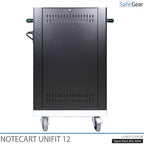 NoteCart Unifit – 12 laptop töltéssel