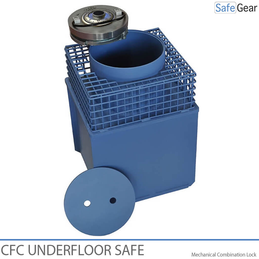 CFC padlószéf – Álcázott széf