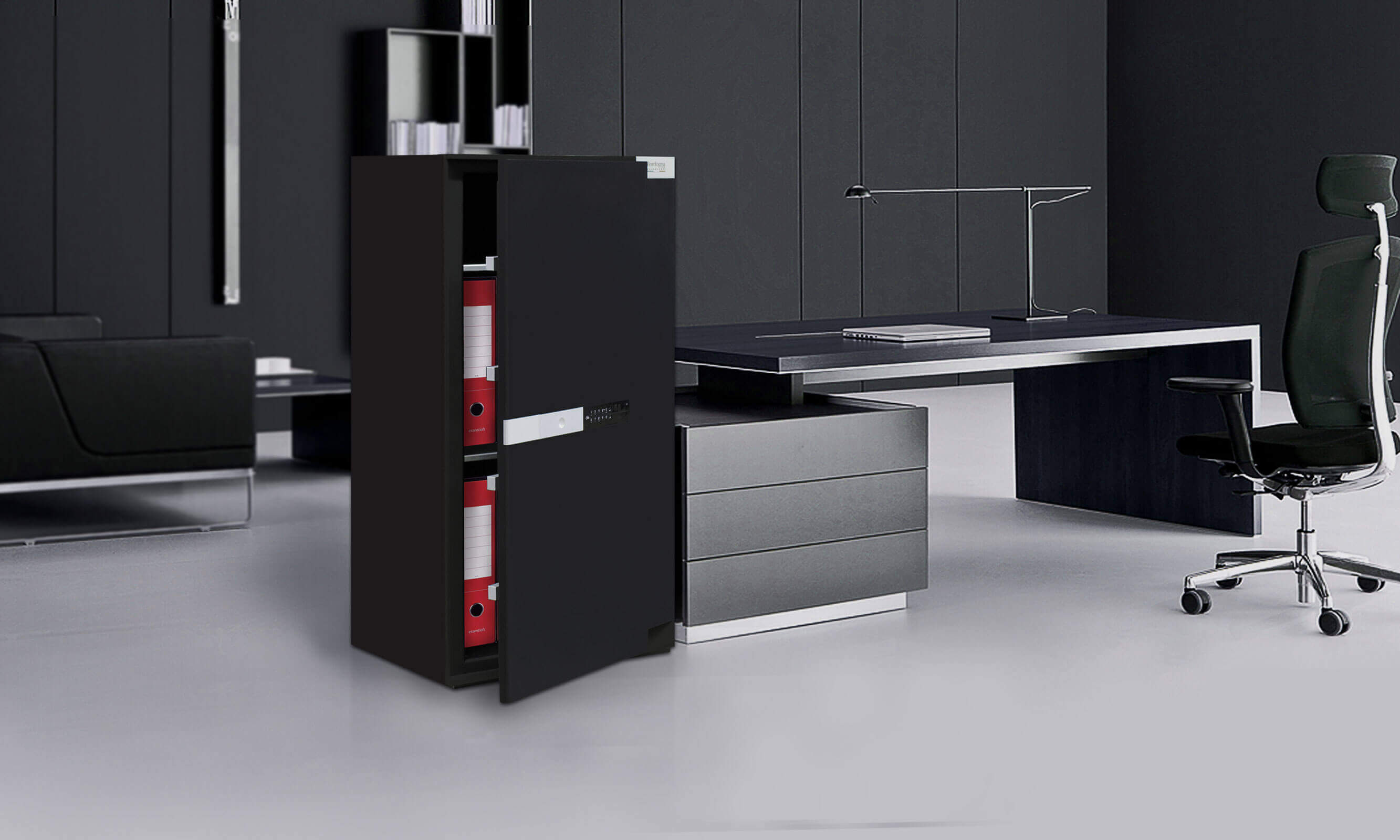 Caja Fuerte - Brixia Uno 3 - Apertura Izq - Grado 1 -  Cierre Electrónico - En el Hogar