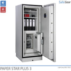 Paper Star Plus 4 Tűzálló Szekrény (456 L) - Betörésvizsgálati Fokozat I / Tűzállósági vizsgálat 120 min