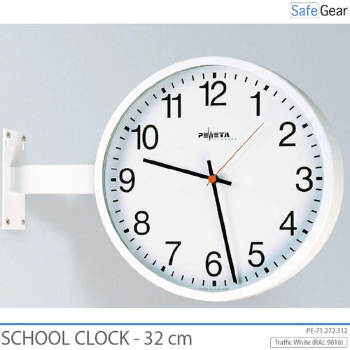 Analóg Iskolai Óra – beltéri – kerek – 32 cm