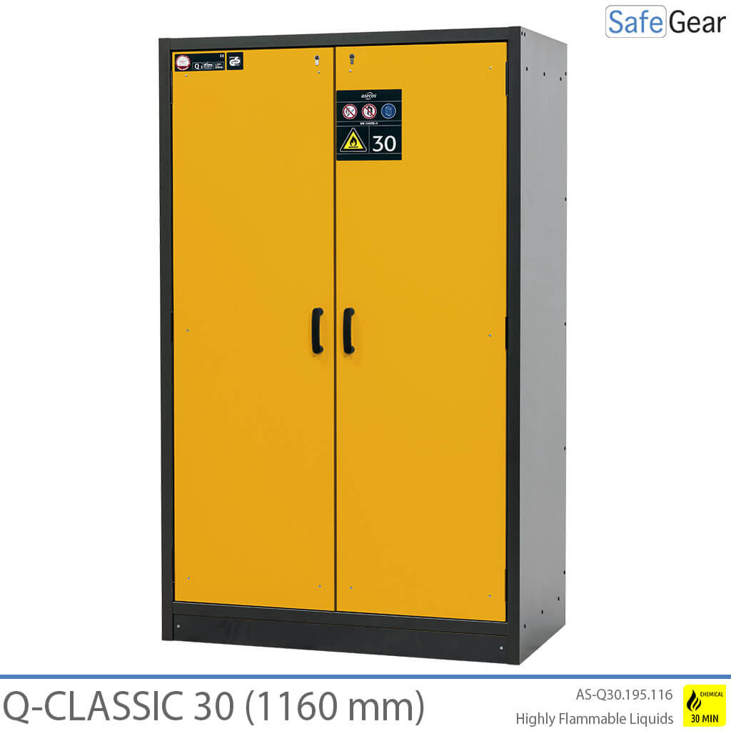 Q-CLASSIC 30 – 3 polc (886 L) / 30 percig tűzálló