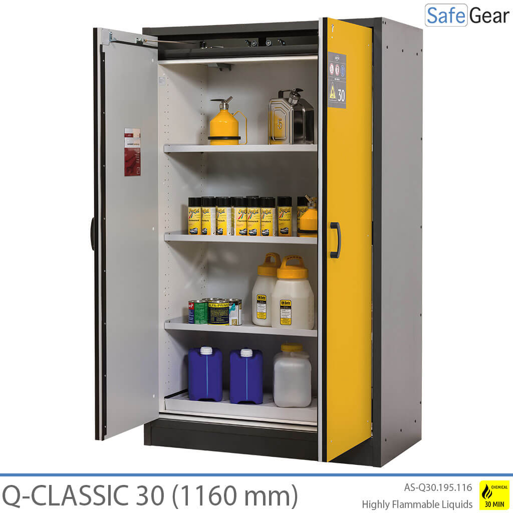 Q-CLASSIC 30 – 3 polc (886 L) / 30 percig tűzálló