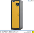 Q-CLASSIC 30 – 3 polc (380 L) / 30 percig tűzálló