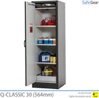 Q-CLASSIC 30 – 3 polc (380 L) / 30 percig tűzálló