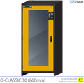 Q-DISPLAY 30 – 3 polc (633 L) / 30 percig tűzálló