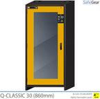 Q-DISPLAY 30 – 3 polc (633 L) / 30 percig tűzálló