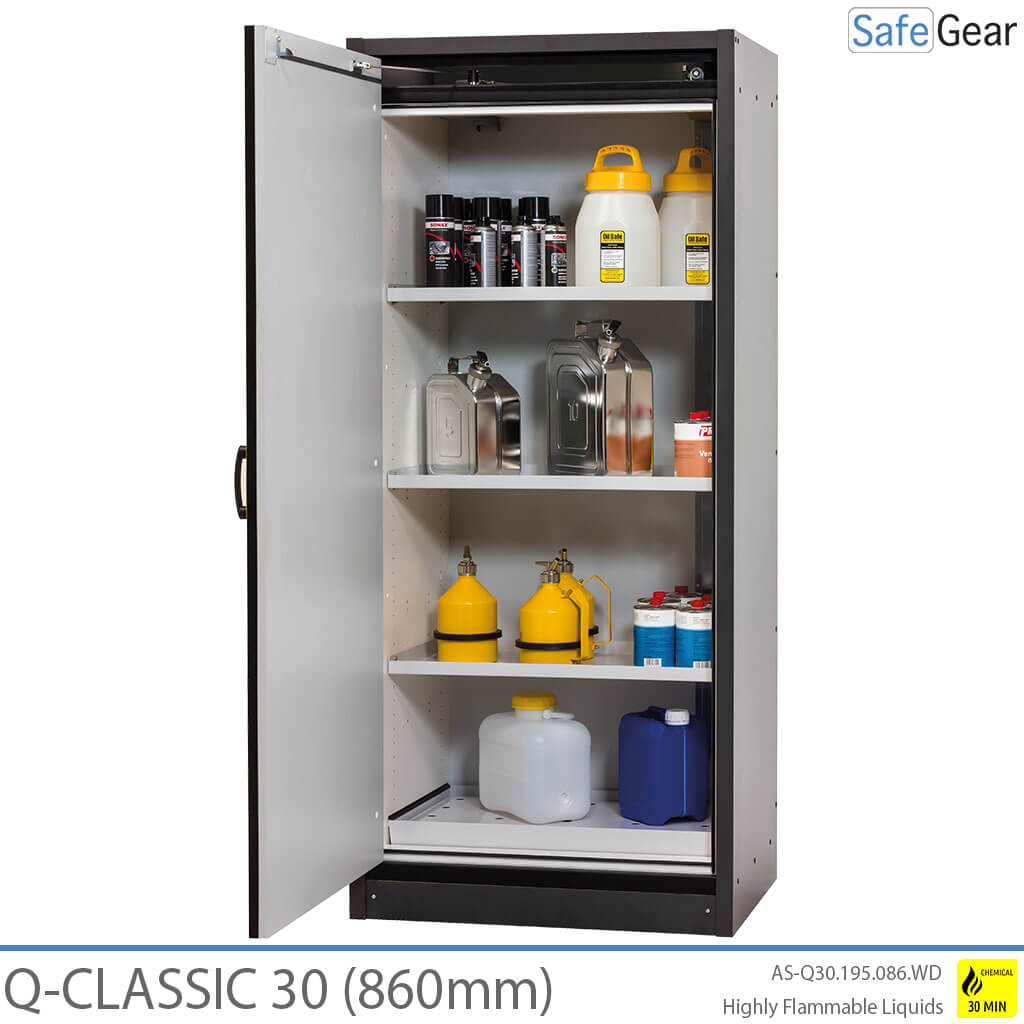 Q-CLASSIC 30 – 3 polc (633 L) / 30 percig tűzálló