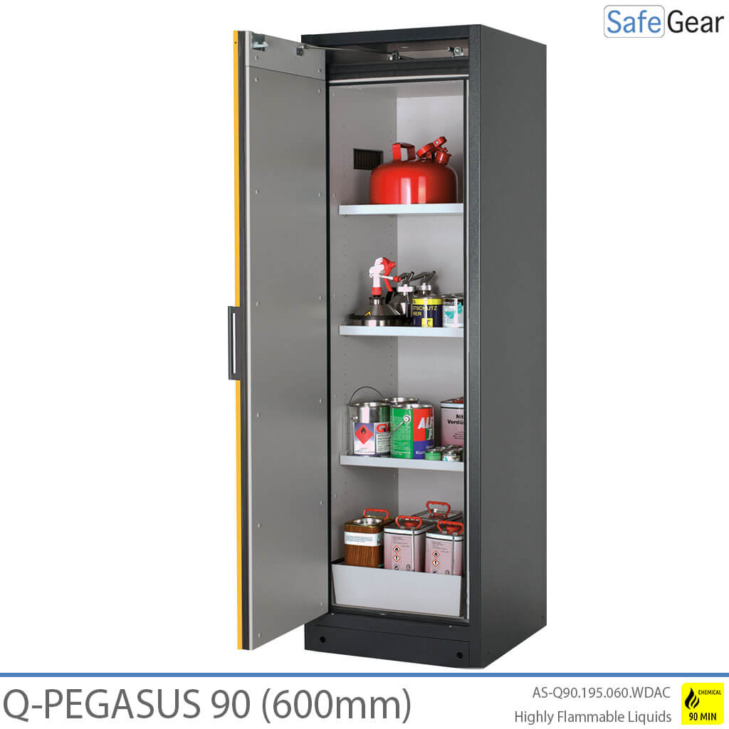 Q-PEGASUS 90 – 3 polc (387 L) / 90 percig tűzálló