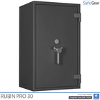Rubin Pro 30 - biztonsági széf (145 liter) - Fokozat 3 szerinti betörésállósági vizsgálat