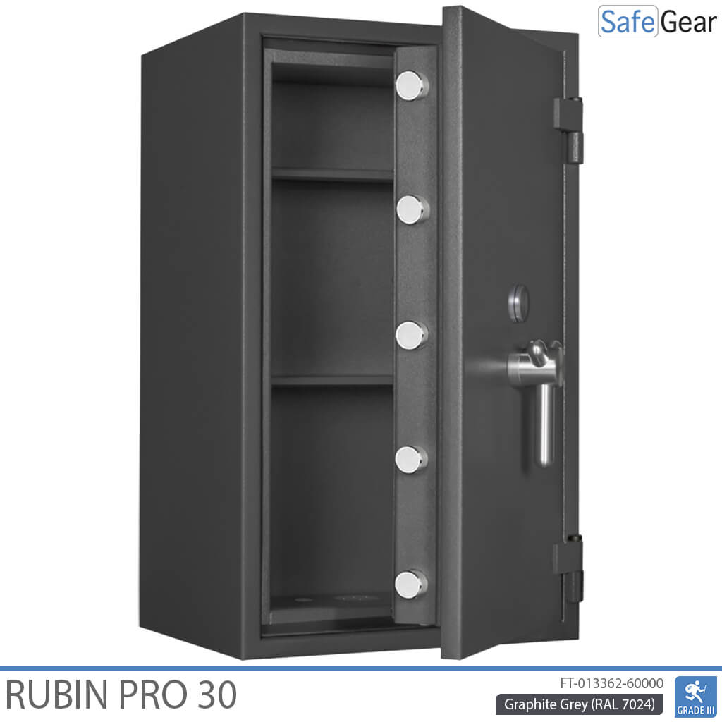 Rubin Pro 30 - biztonsági széf (145 liter) - Fokozat 3 szerinti betörésállósági vizsgálat