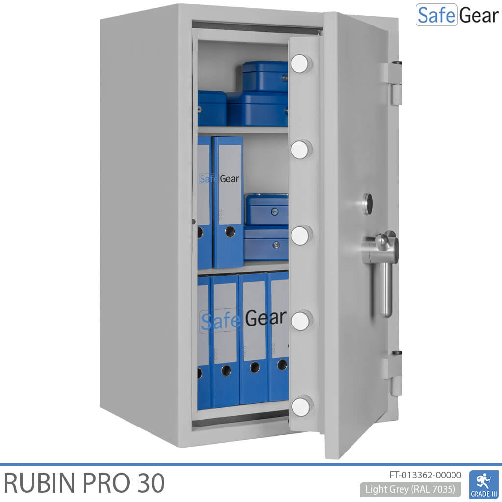 Rubin Pro 30 - biztonsági széf (145 liter) - Fokozat 3 szerinti betörésállósági vizsgálat