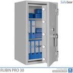 Rubin Pro 30 - biztonsági széf (145 liter) - Fokozat 3 szerinti betörésállósági vizsgálat