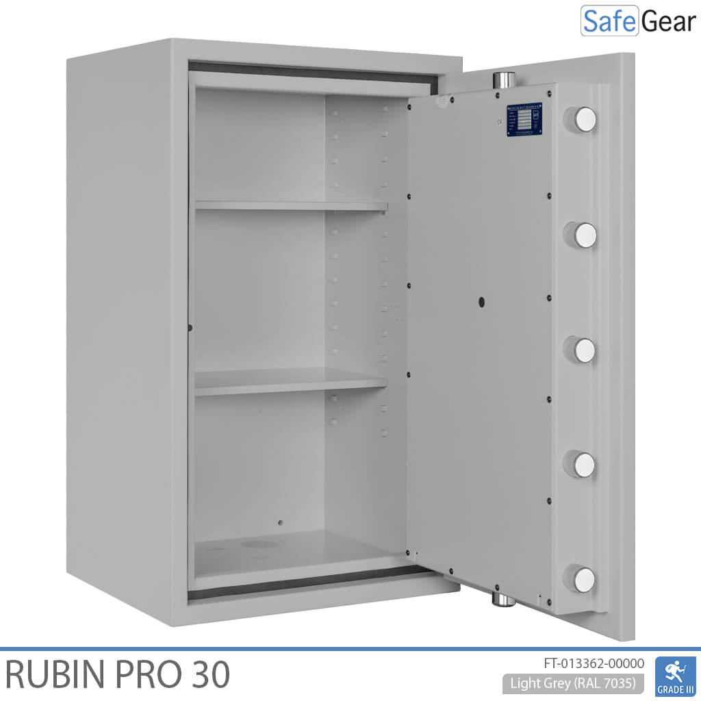 Rubin Pro 30 - biztonsági széf (145 liter) - Fokozat 3 szerinti betörésállósági vizsgálat