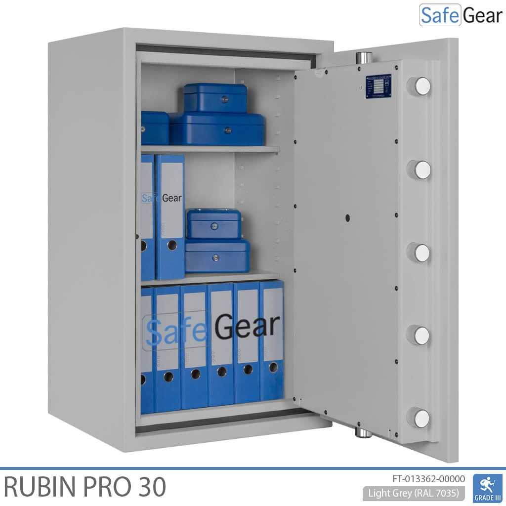 Rubin Pro 30 - biztonsági széf (145 liter) - Fokozat 3 szerinti betörésállósági vizsgálat