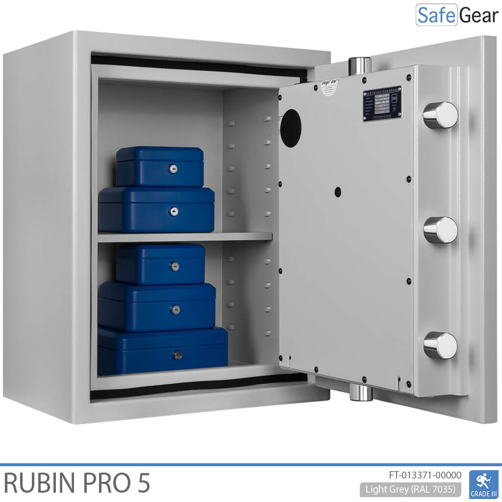Rubin Pro 5 – Biztonsági széf (57 liter) – Betörésállósági vizsgálat: Fokozat 3