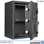 Rubin Pro 5 – Biztonsági széf (57 liter) – Betörésállósági vizsgálat: Fokozat 3