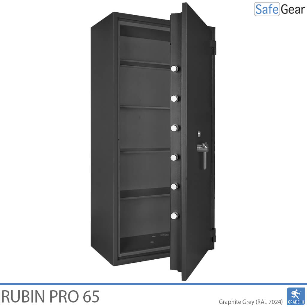 Rubin Pro 65 - biztonsági széf (458 liter) - Fokozat 3 szerinti betörésállósági vizsgálat