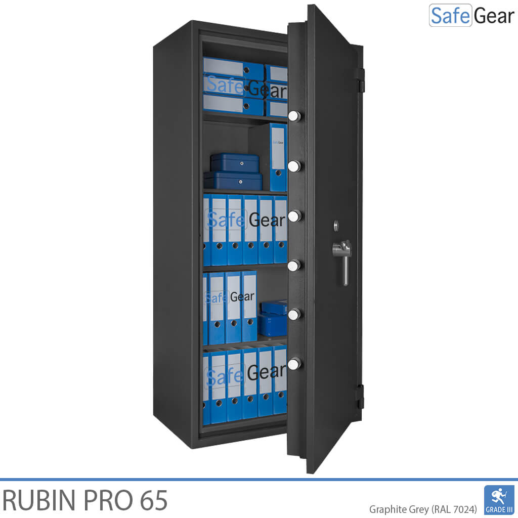 Rubin Pro 65 - biztonsági széf (458 liter) - Fokozat 3 szerinti betörésállósági vizsgálat