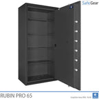Rubin Pro 65 - biztonsági széf (458 liter) - Fokozat 3 szerinti betörésállósági vizsgálat