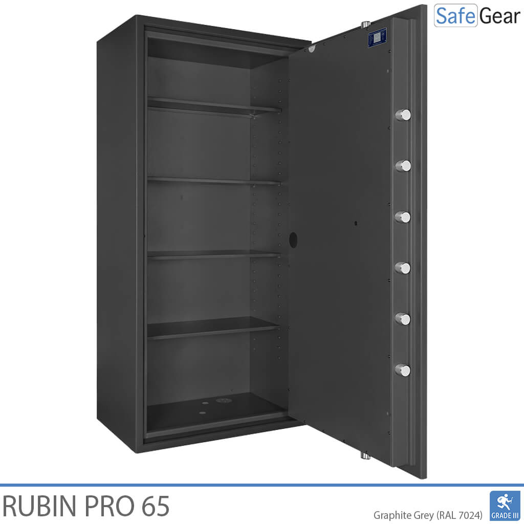 Rubin Pro 65 - biztonsági széf (458 liter) - Fokozat 3 szerinti betörésállósági vizsgálat