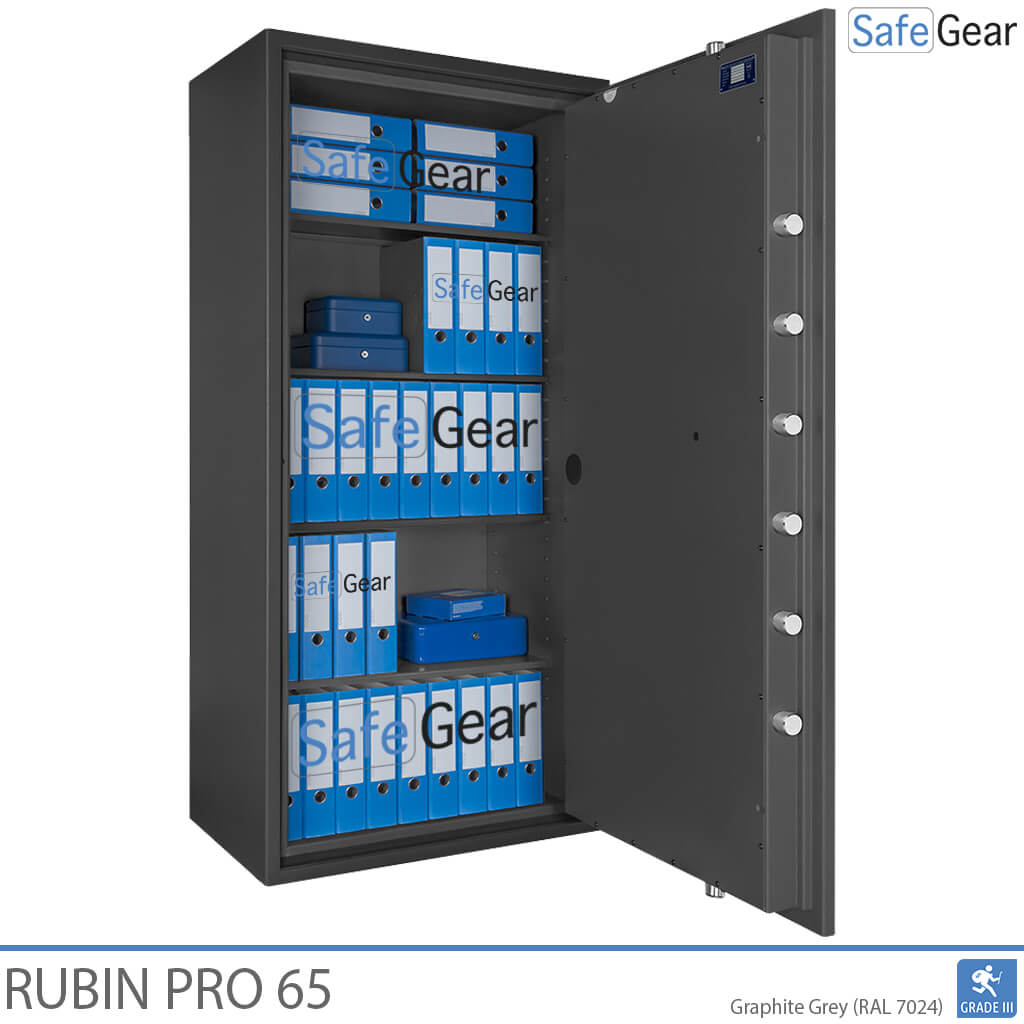 Rubin Pro 65 - biztonsági széf (458 liter) - Fokozat 3 szerinti betörésállósági vizsgálat